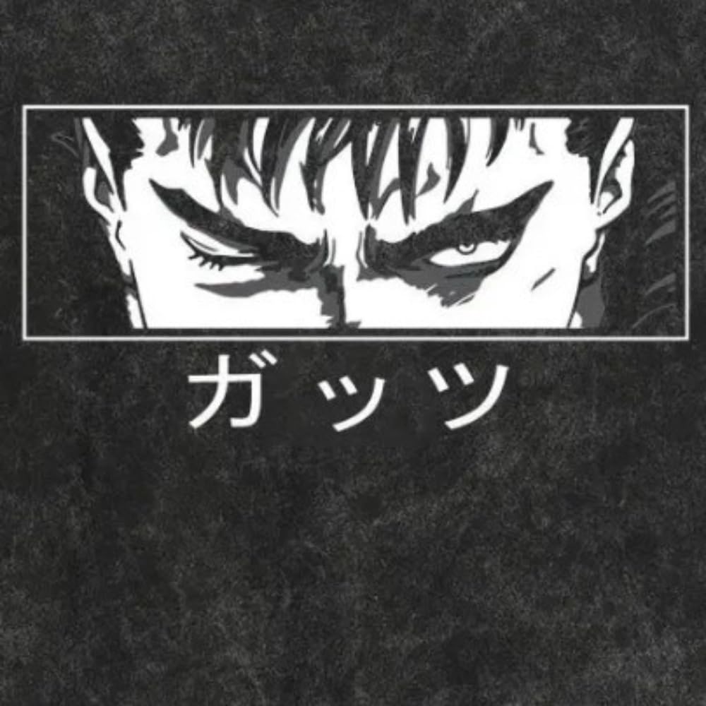 Mens Y2K 90s Berserk Shirt Vintage Shirts Animation Printed Streetwear Y2k Harajuku Summer Casual Tees Grunge Clothes, Black 2, Large