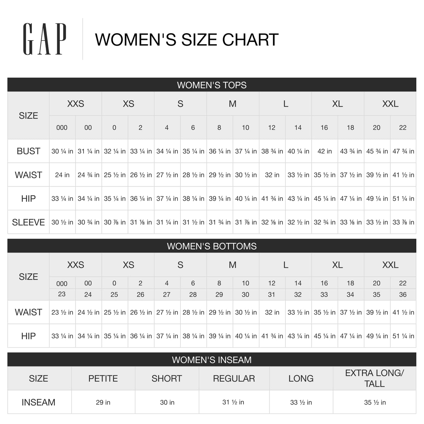 GAP Womens Logo Hoodie Hooded Full Zip Sweatshirt, True Black V2, Medium