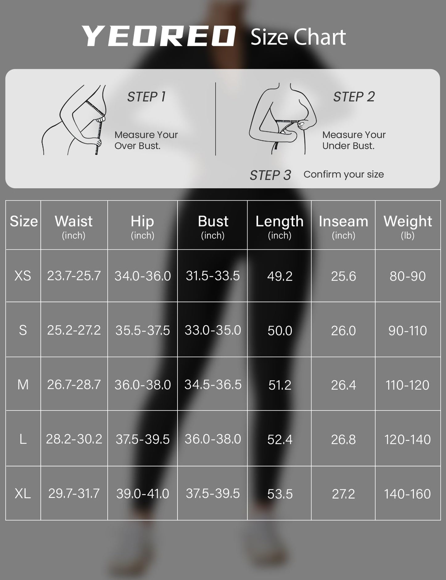 YEOREO Women Workout Jumpsuit Zip Up Long Sleeve Romper Bottom Pants Bodysuit Bodycon Sexy One Piece Black M