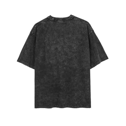 Mens Y2K 90s Berserk Shirt Vintage Shirts Animation Printed Streetwear Y2k Harajuku Summer Casual Tees Grunge Clothes, Black 2, Large