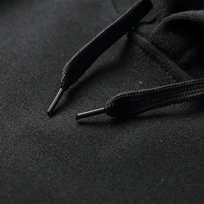 Anime Demon Slayer Hoodies Agatsuma Zenitsu Unisex Sweatshirts Oversized Pullovers Plus Size Cozy Streetwear (Black,S)