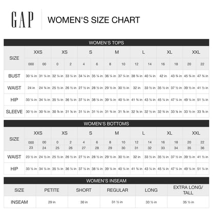 GAP Womens Logo Hoodie Hooded Full Zip Sweatshirt, True Black V2, Medium
